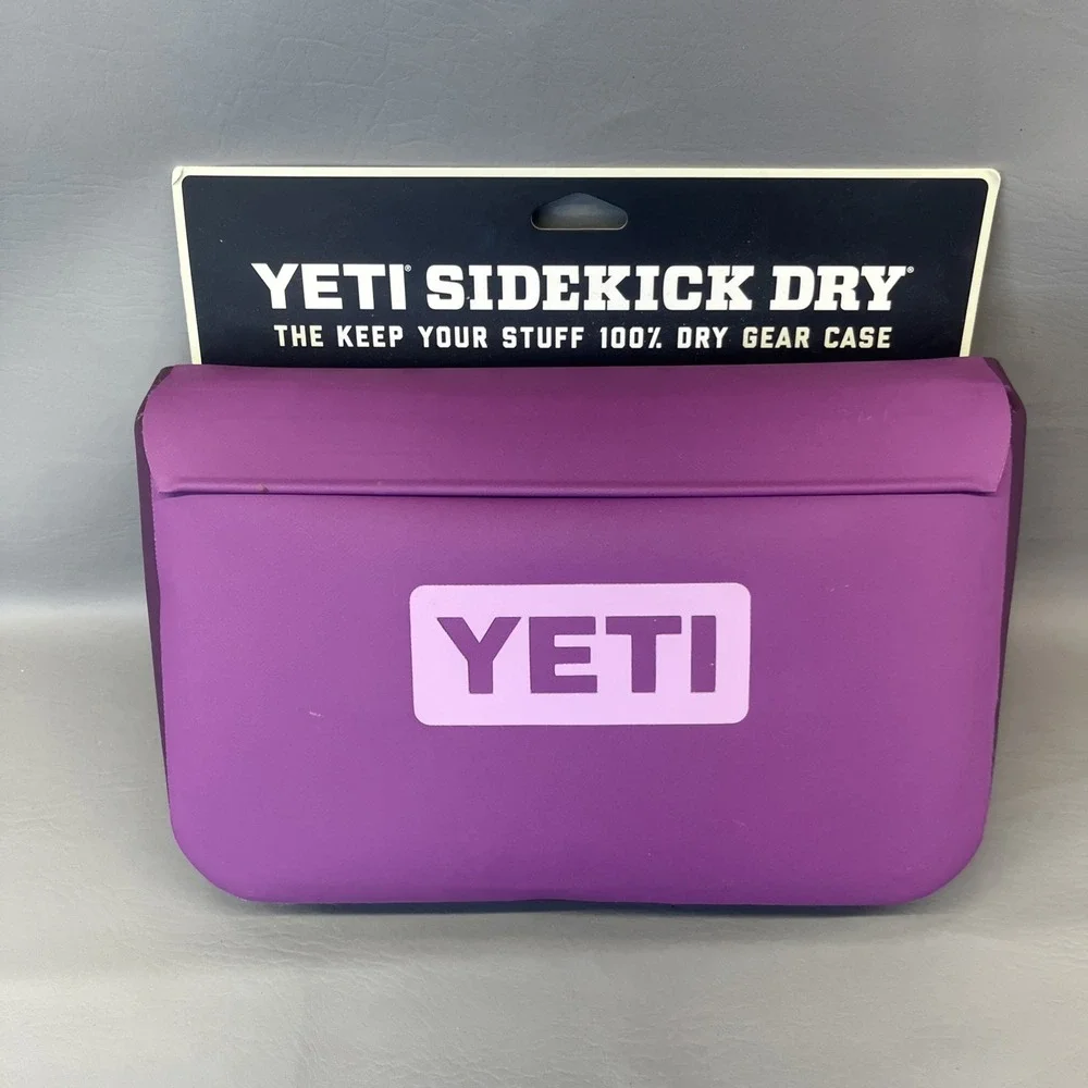 YETI Sidekick Dry Gear Case Nordic Purple 3L HTF Limited Edition New with Tags